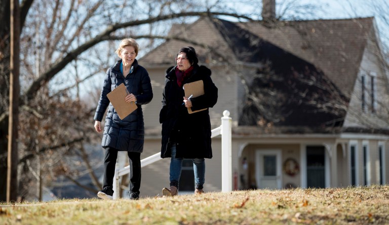 Warren campaign scrambling for survival