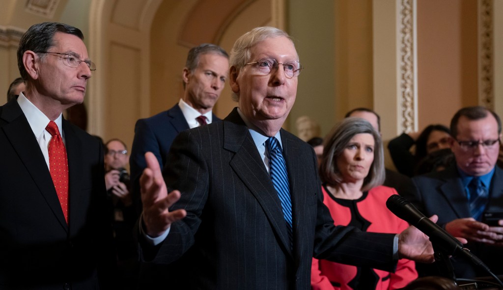 McConnell expects Senate impeachment trial to begin next Tuesday