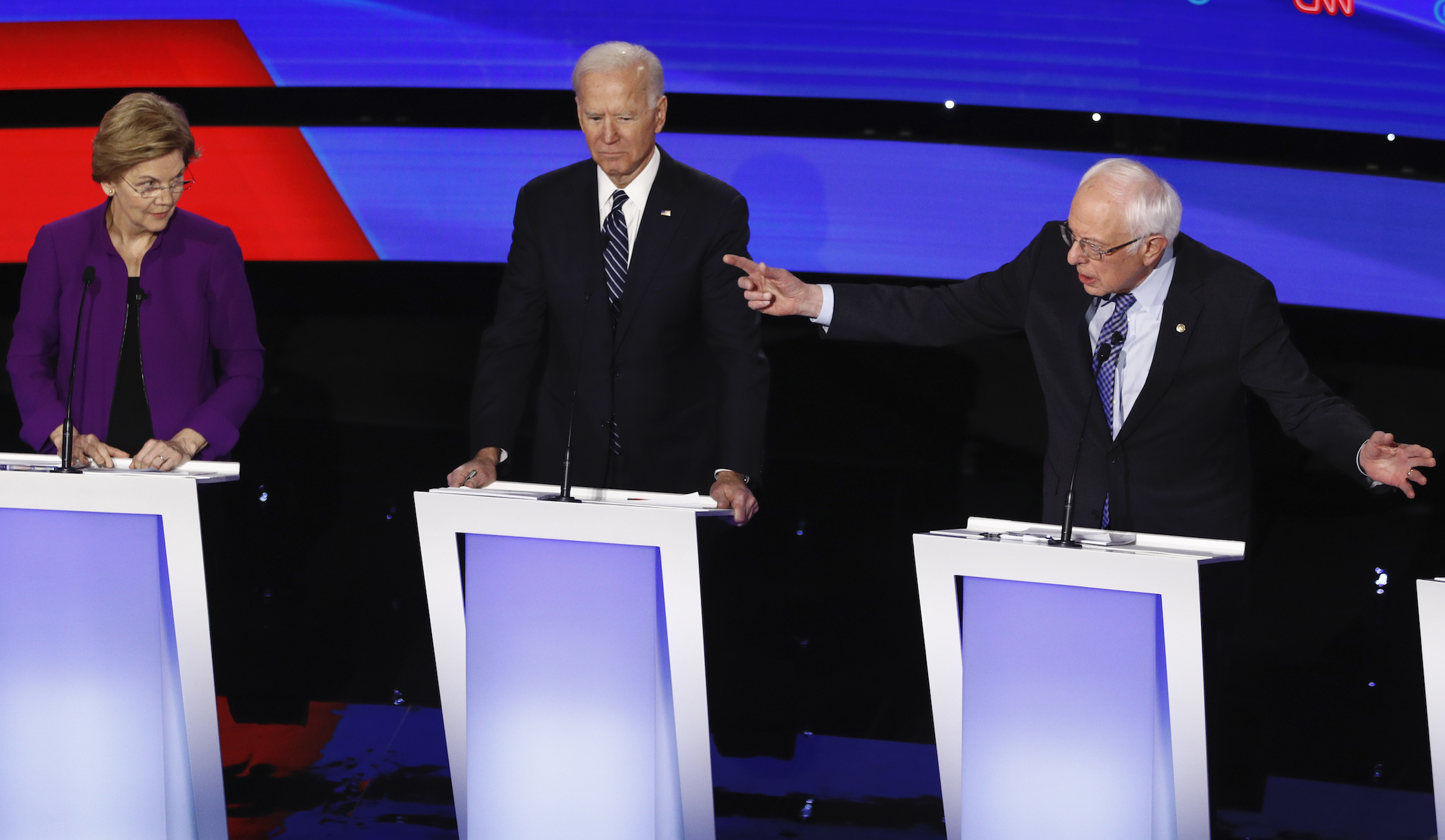 ‘Elephant that doesn’t even fit in this room’: 2020 Democrats avoid dwelling on Trump