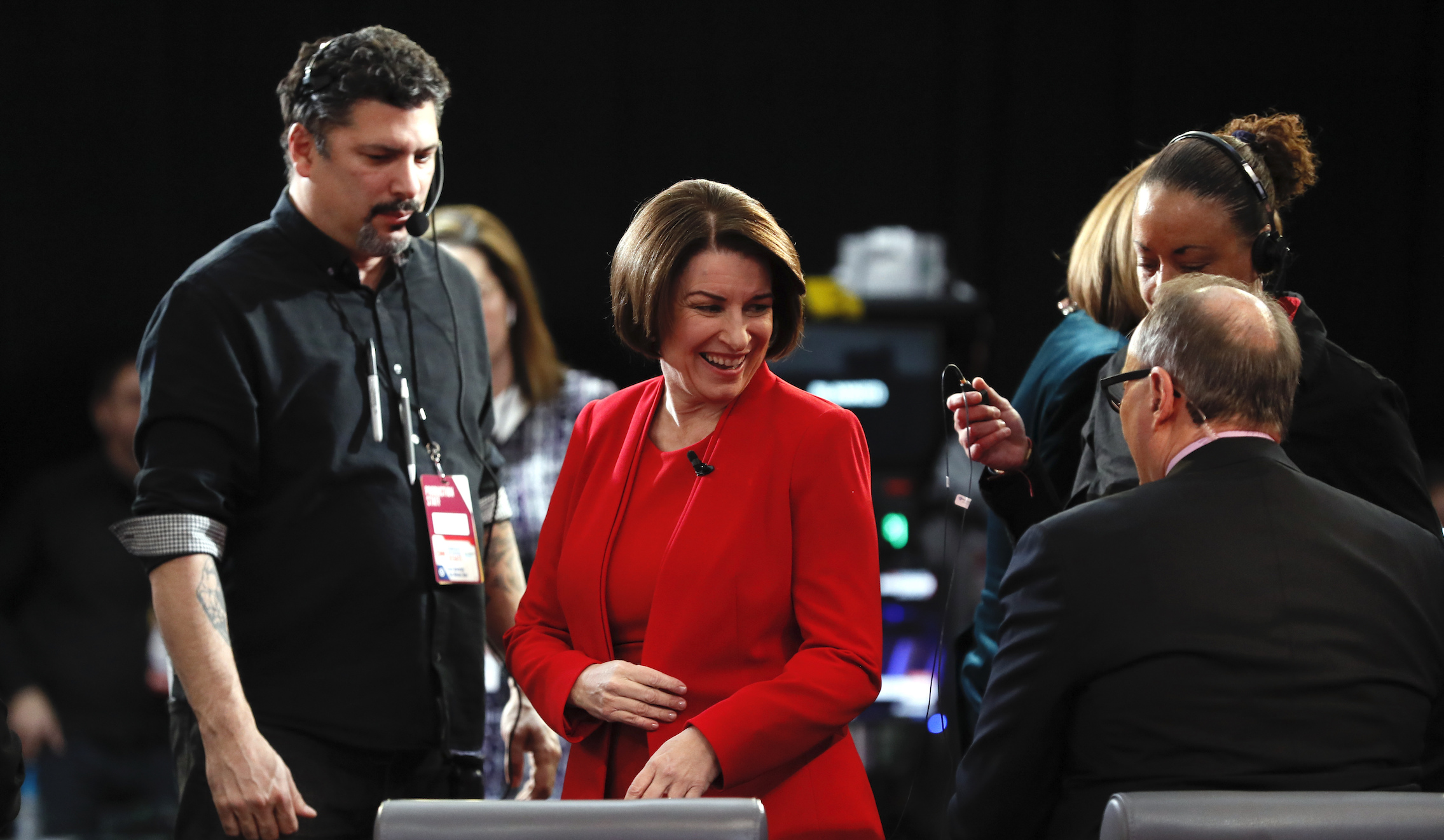 Klobuchar shades Warren-Bernie Sanders blowup at private fundraiser