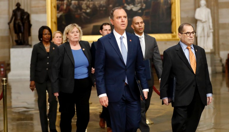 House impeachment managers say Senate acquitting Trump would look ‘rigged’