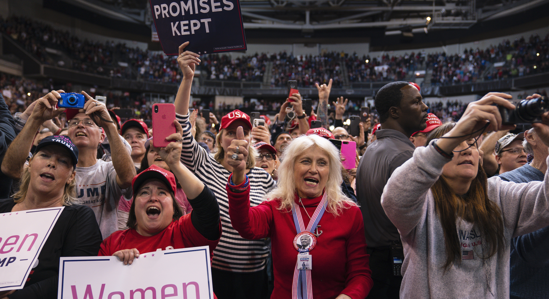 Trump 2020 off to a roaring start while Democrats growl at each other
