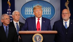 White House tells people to avoid parts of Italy and South Korea affected by coronavirus and tightens Iran travel ban