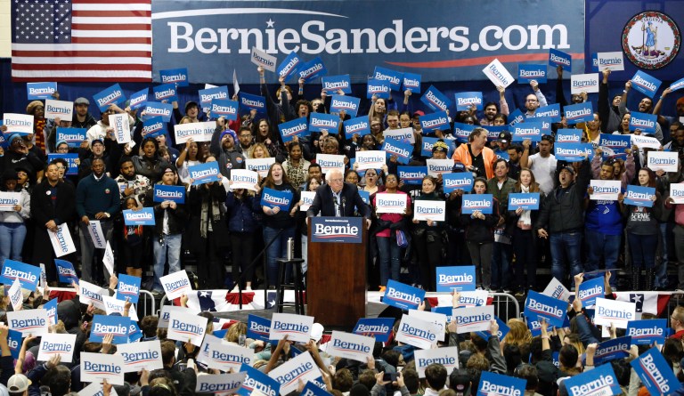WATCH: Bernie Sanders holds Super Tuesday rally in Los Angeles