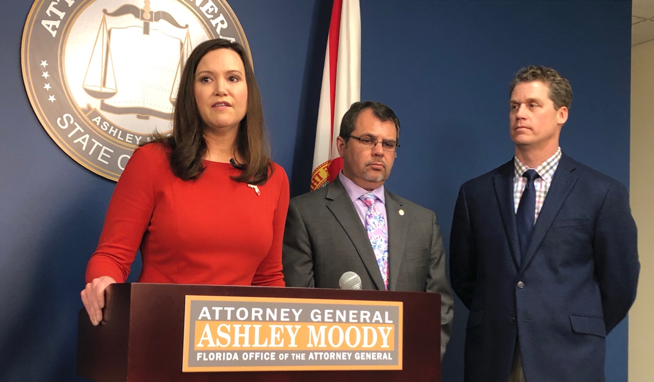 Florida sues former domestic violence contractor, executives and board members