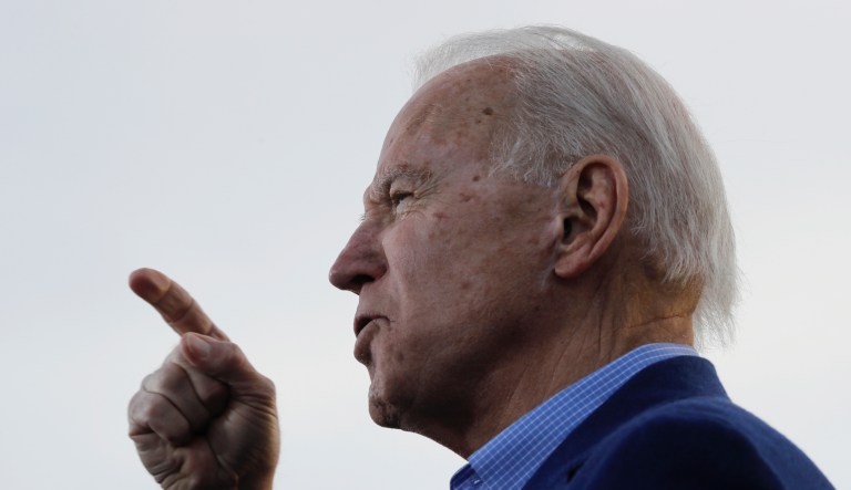 ‘You’re full of shit’: Biden snaps at voter over Second Amendment