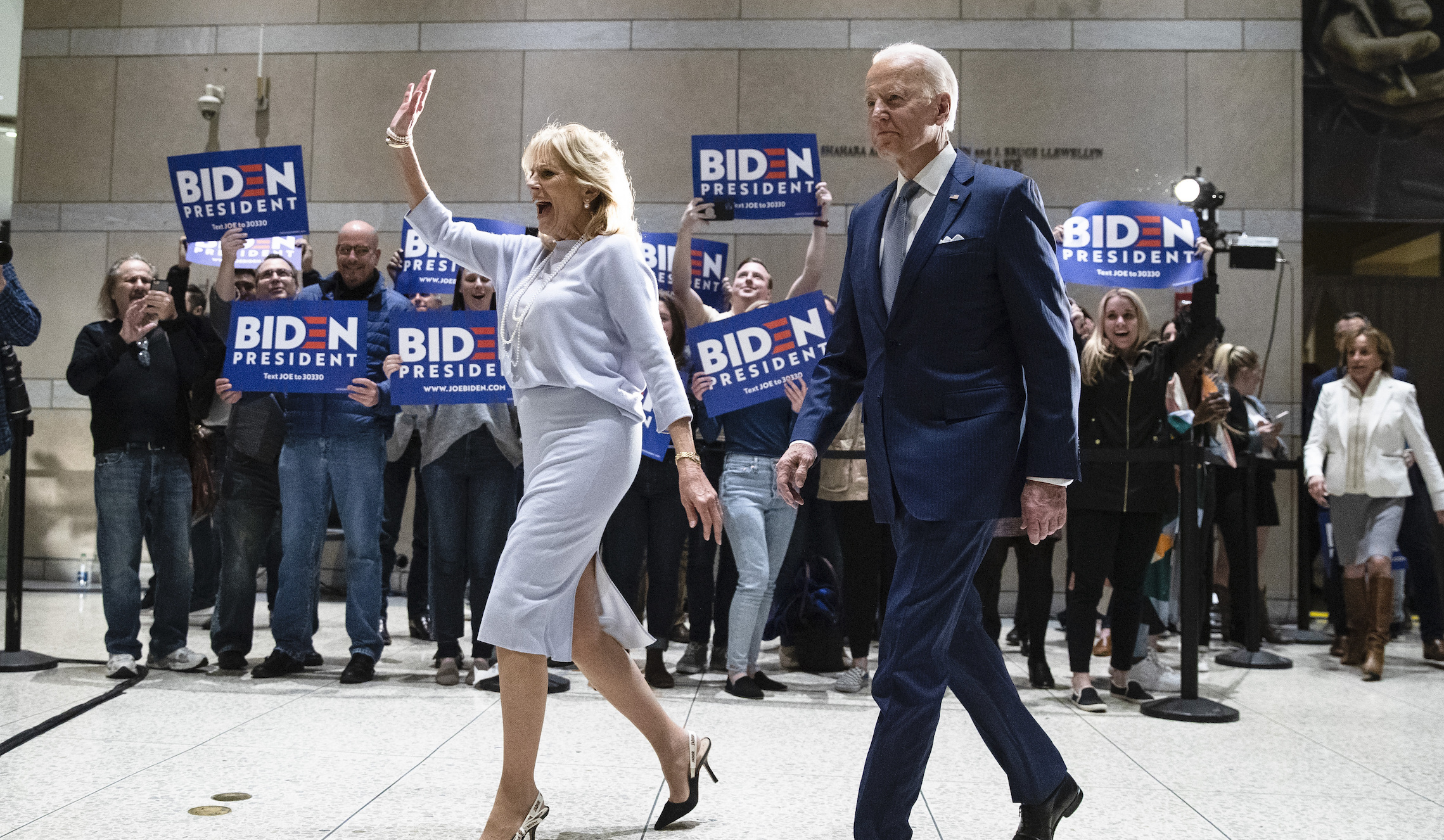 Jill Biden corrects Joe on number of grandchildren