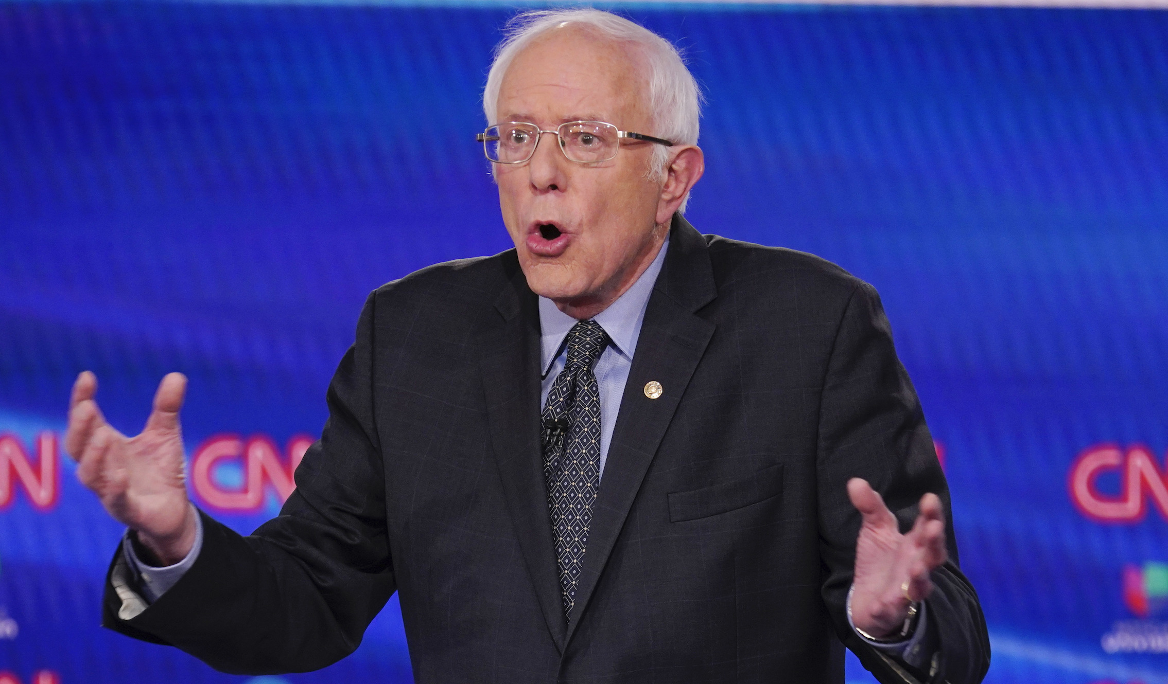 ‘Not a fighter’: Trump taunts ‘Crazy Bernie Sanders’ while trying to woo his supporters