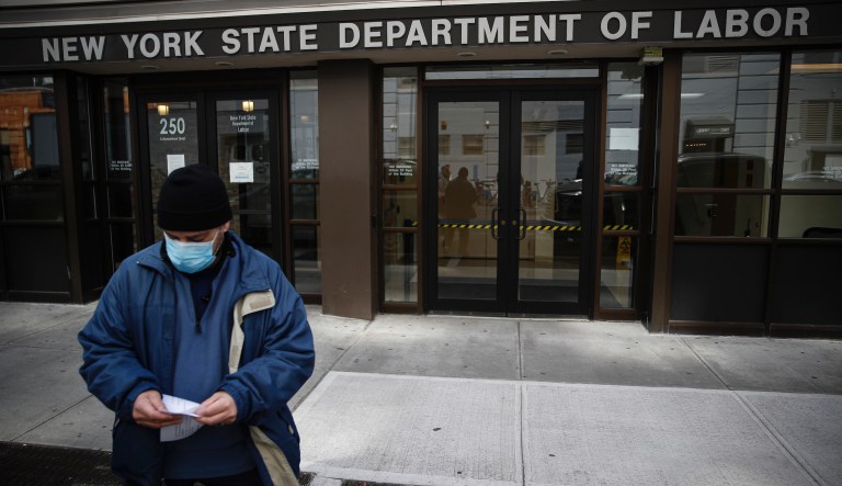 Jobless claims surged to 6.6M last week as pandemic shutdowns forced layoffs