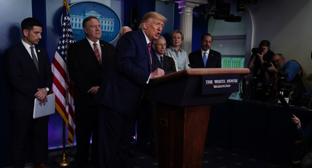 Why White House coronavirus week worked better than infrastructure week