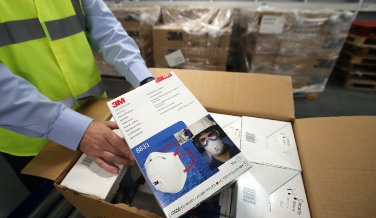 Hundreds of thousands of medical supplies confiscated from price gougers sent to New York and New Jersey