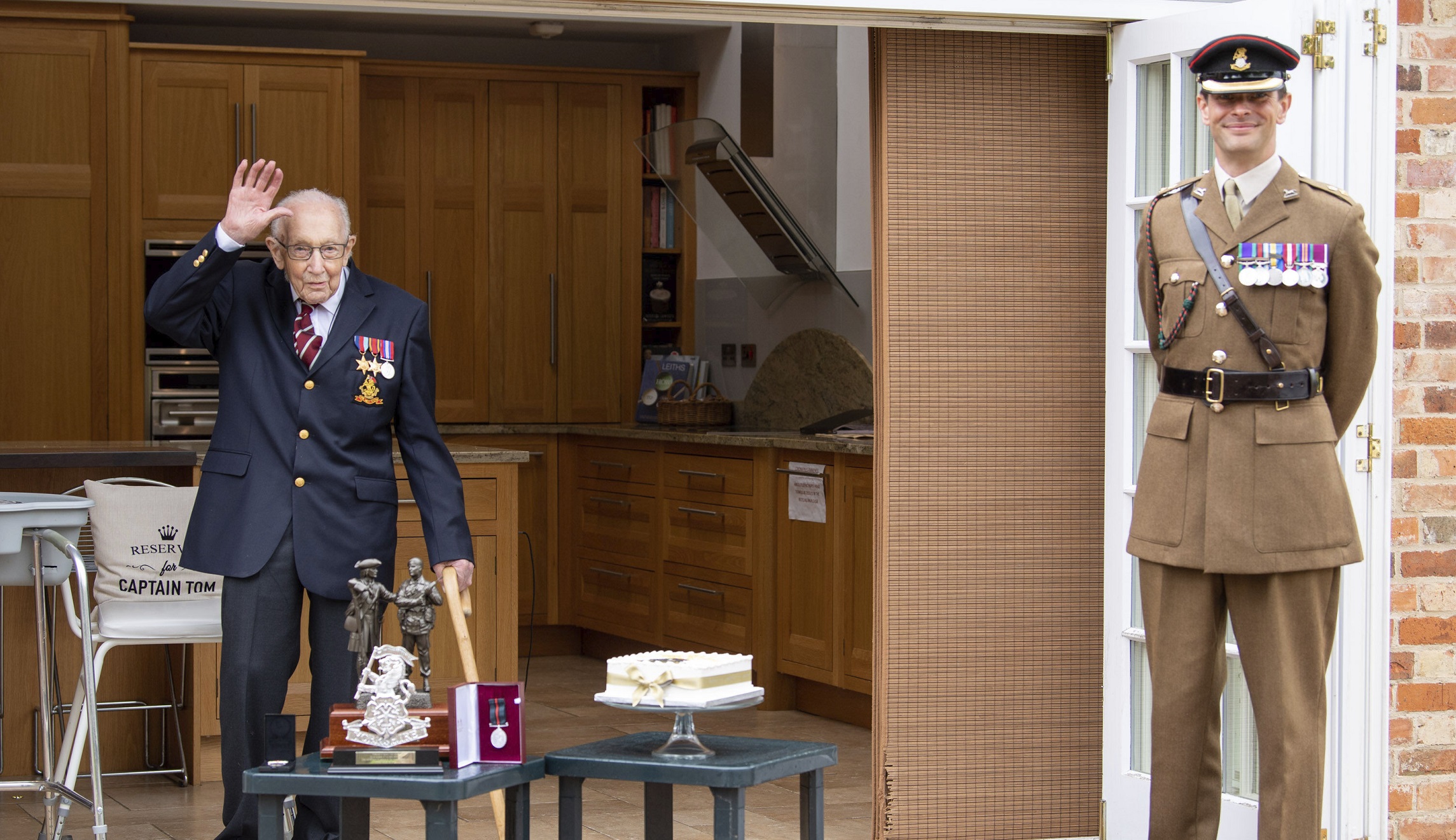 Meet the 100-year-old British war veteran-turned-coronavirus hero