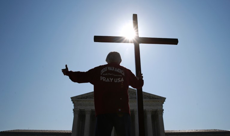 Yes, the math teacher at a religious school is a religion teacher