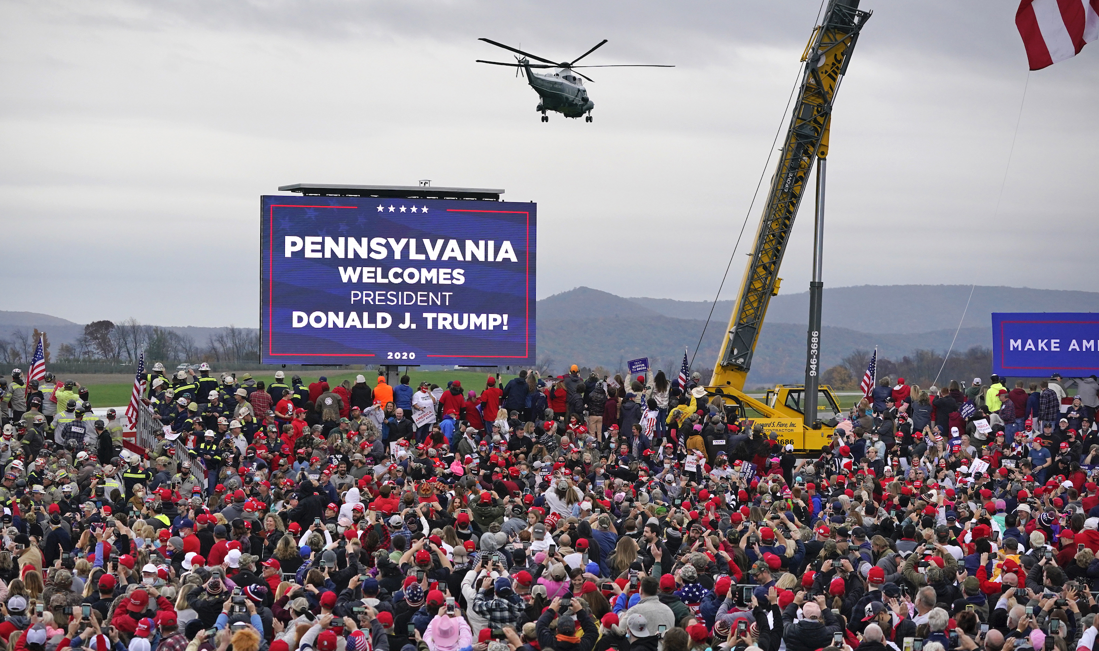 The joy of a Trump rally
