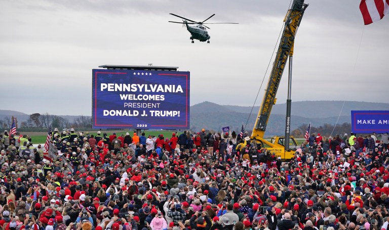 The joy of a Trump rally