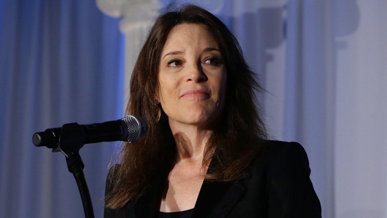 Marianne Williamson seen at YWCA Greater Los Angeles Phenomenal Woman of the Year Award.