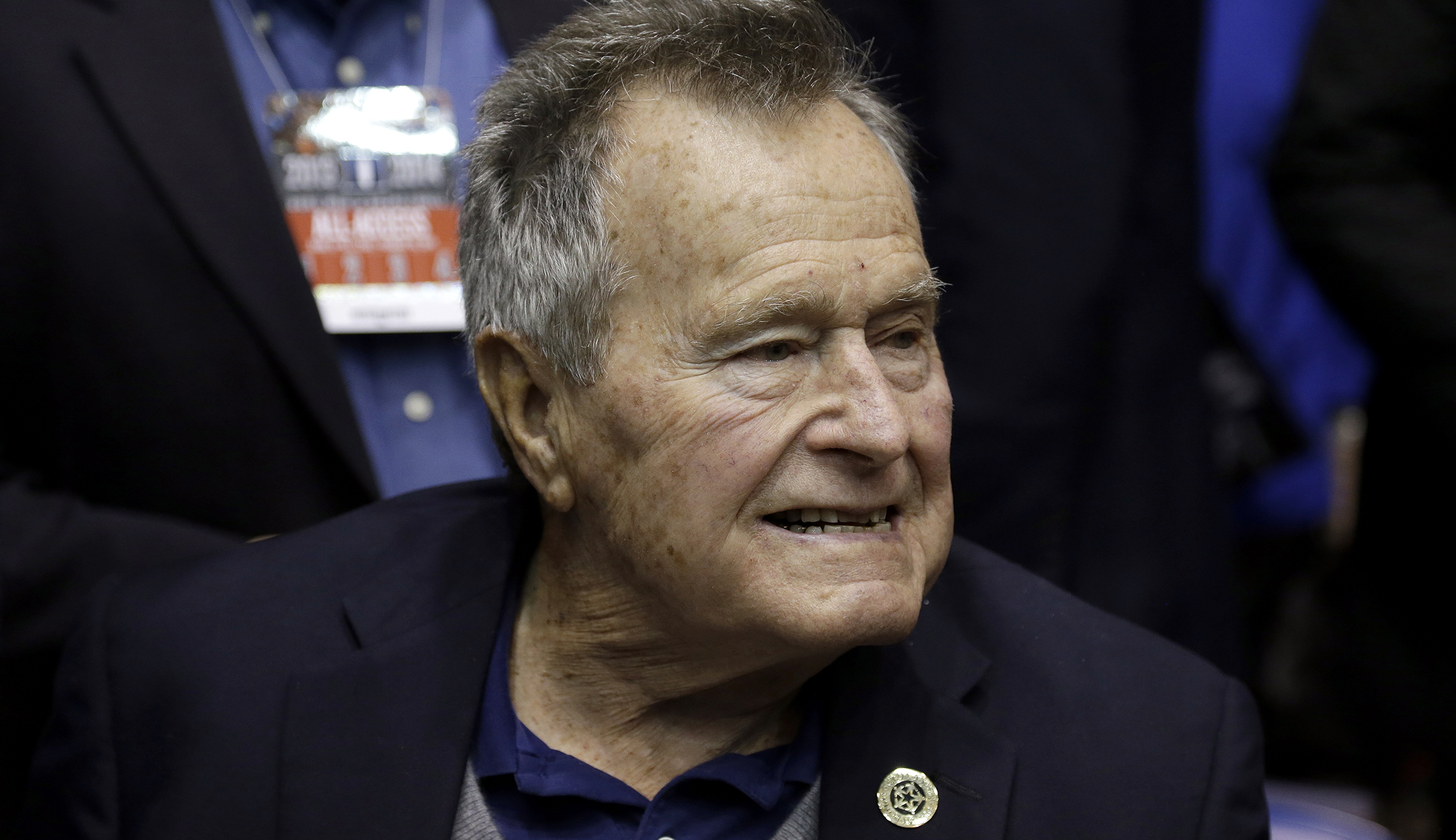 #MeToo accuser interrupts tributes to revive groping allegations against George H.W. Bush