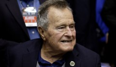 #MeToo accuser interrupts tributes to revive groping allegations against George H.W. Bush