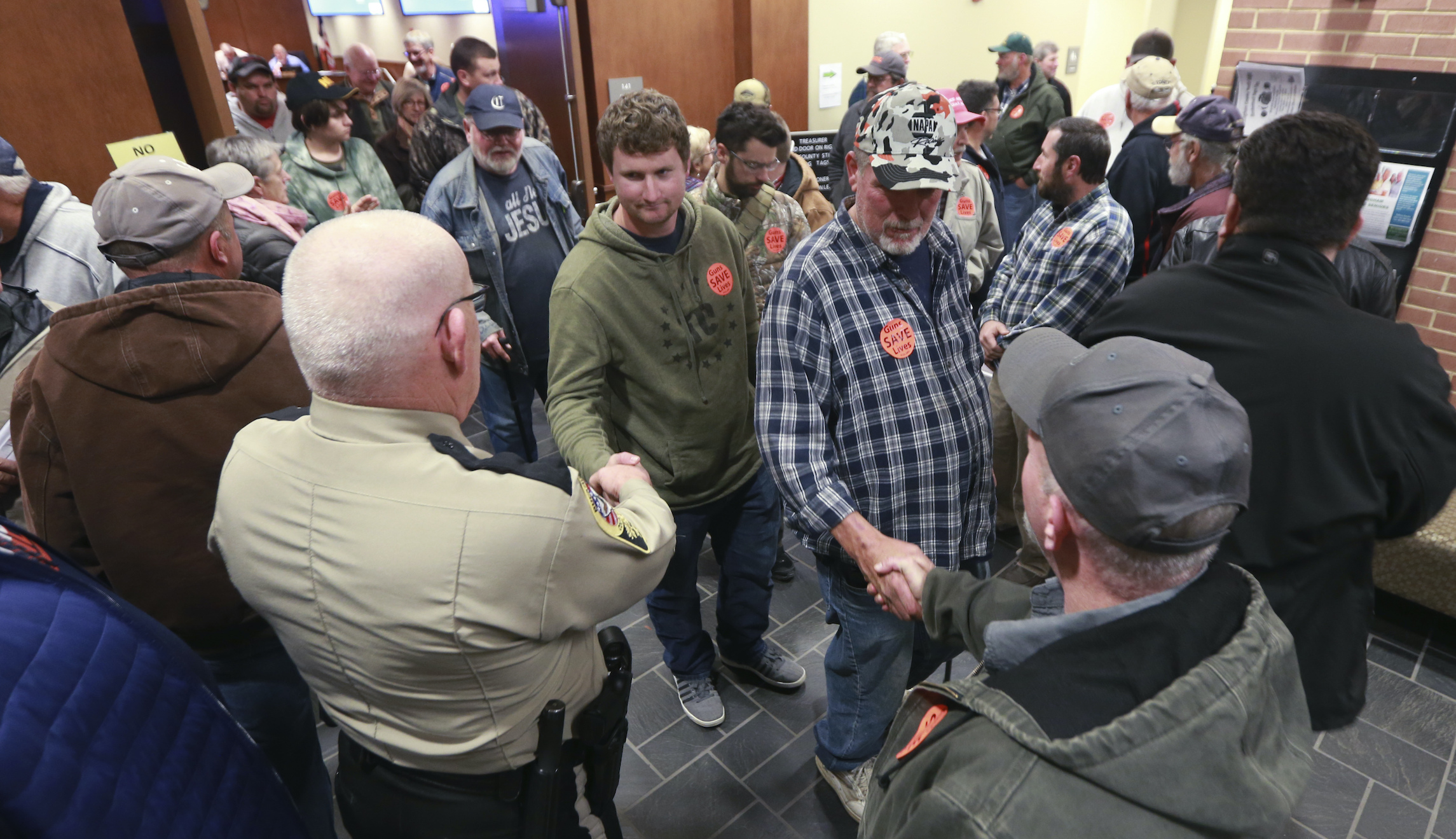 Virginia gun store says firearms, ammunition, and magazines flying off shelves with upswing in cash purchases