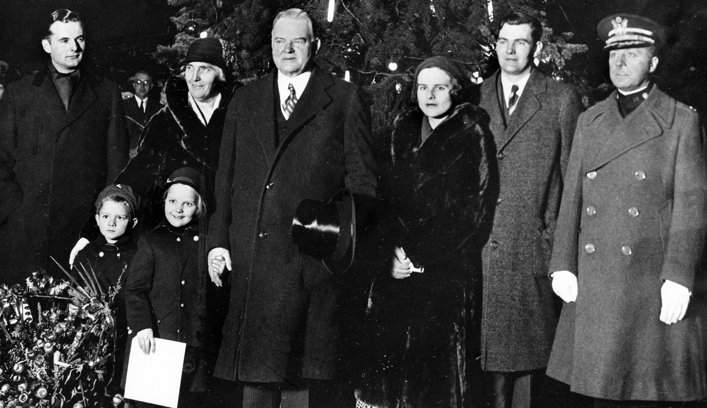 The first White House Christmas during the Great Depression was bad enough — then the flames started