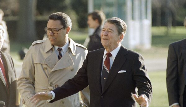 Ronald Reagan returns to Charlottesville