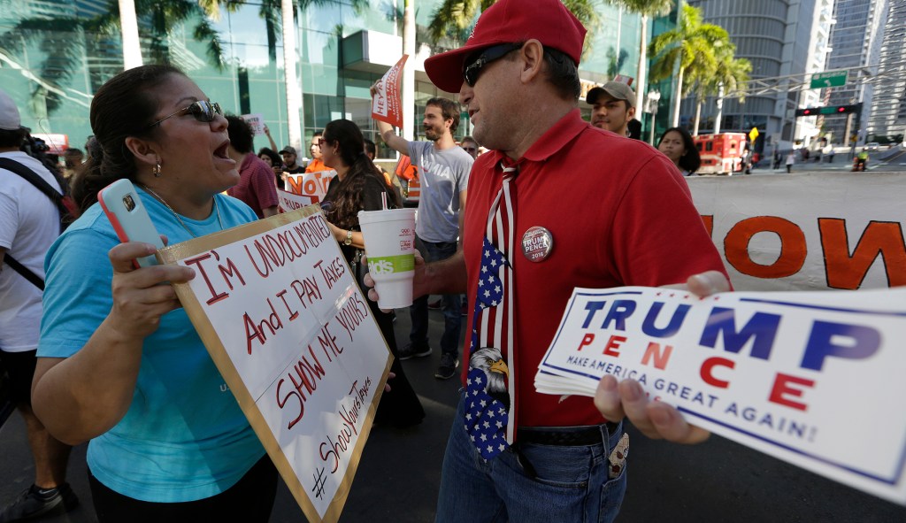 ‘Trump’s America’ grows stronger with each taunt and heckle
