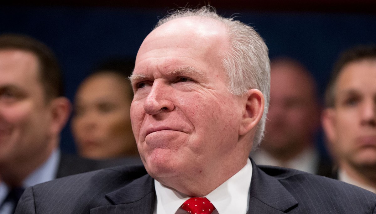 John Brennan warns Trump that his 'protective cocoon' is 'temporary'