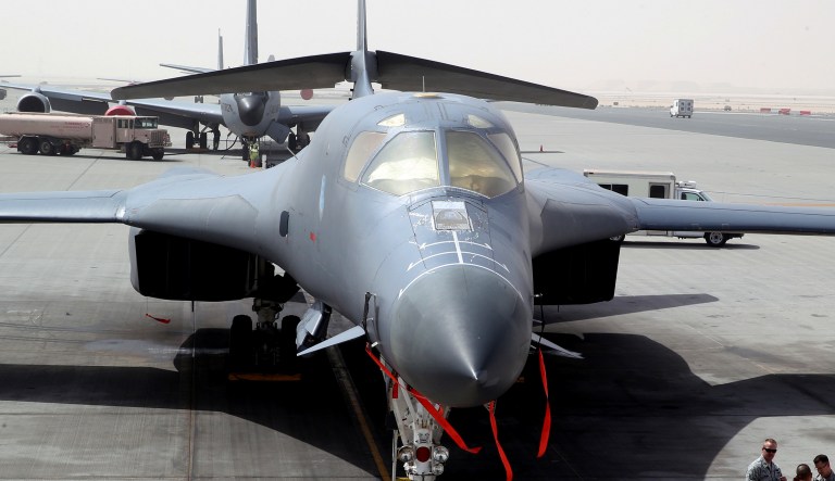 Air Force grounds B-1 bombers after ejection seat incident