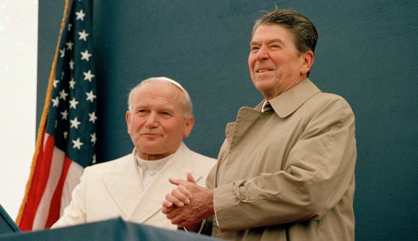 Ronald Reagan and Pope John Paul II showed how Catholics and Protestants can unite