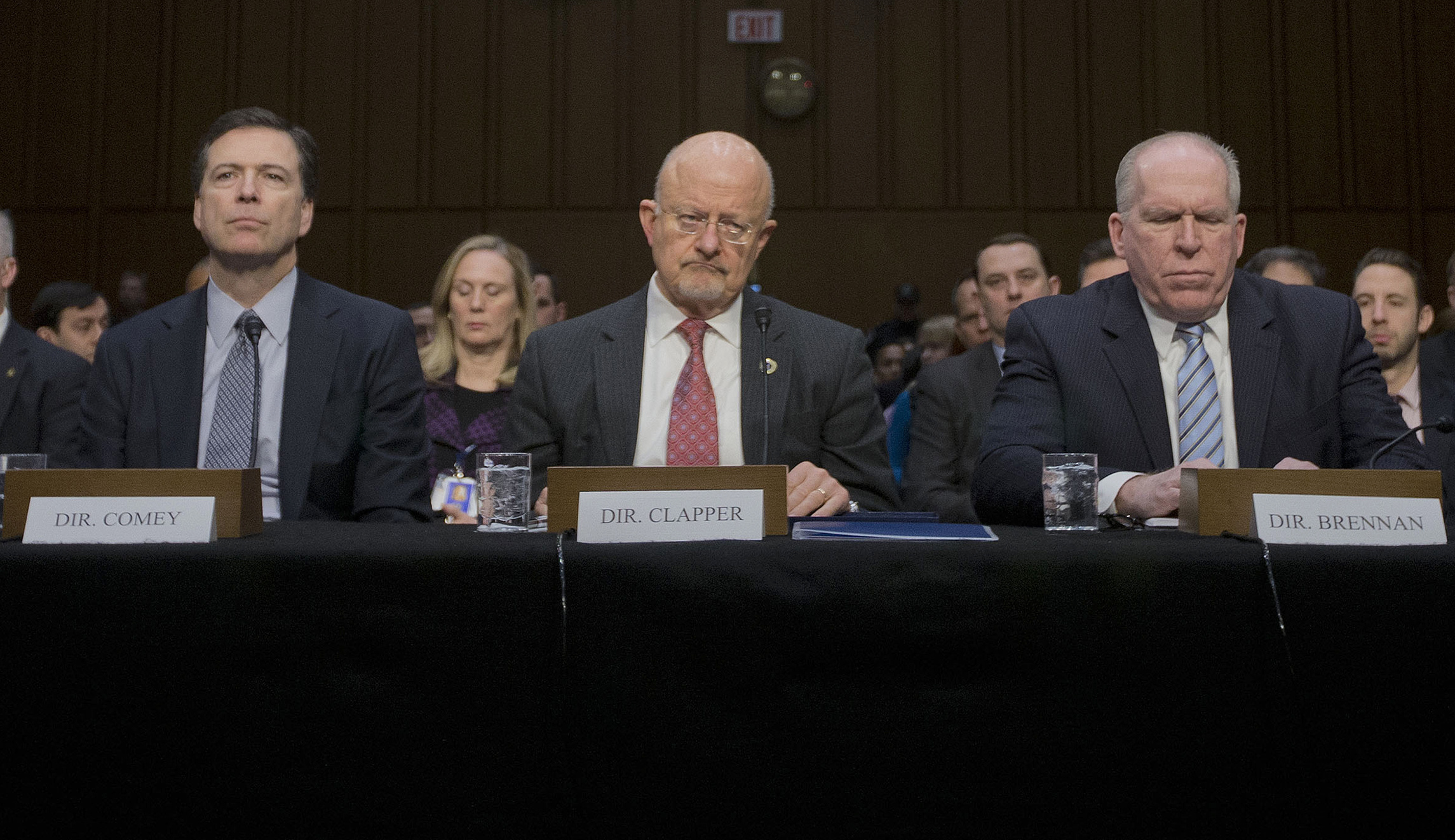 Trump mulls revoking security clearances of Comey, Brennan, Clapper