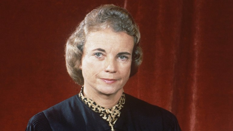 Sandra Day O'Connor, associate justice of the Supreme Court, in 1982. 