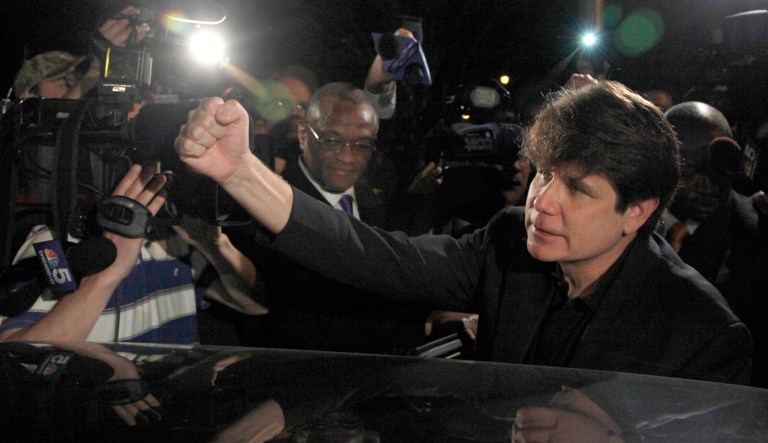 Rod Blagojevich is seen.