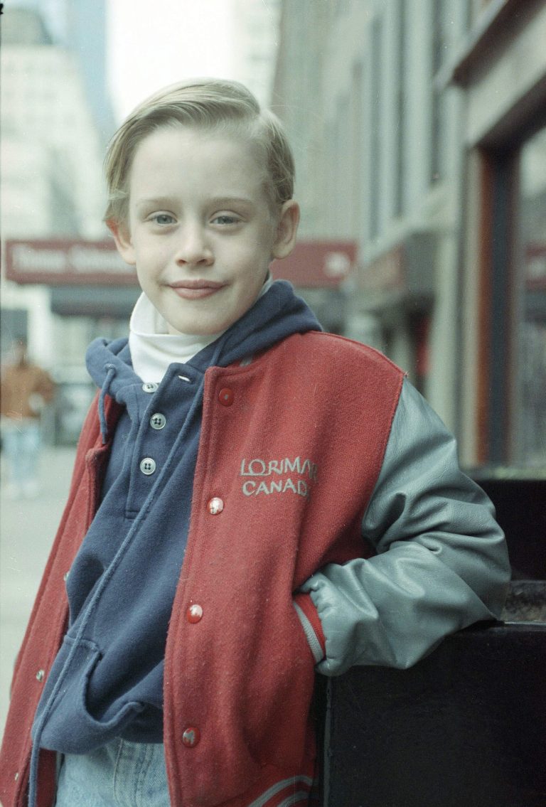 Macaulay Culkin, star of the movie "Home Alone," is seen in New York, Jan. 5, 1991.