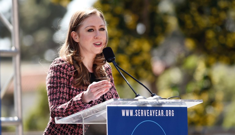 ‘Quick reflexes’: Chelsea Clinton hits back at GOP congressman who mocked her parents on Christmas