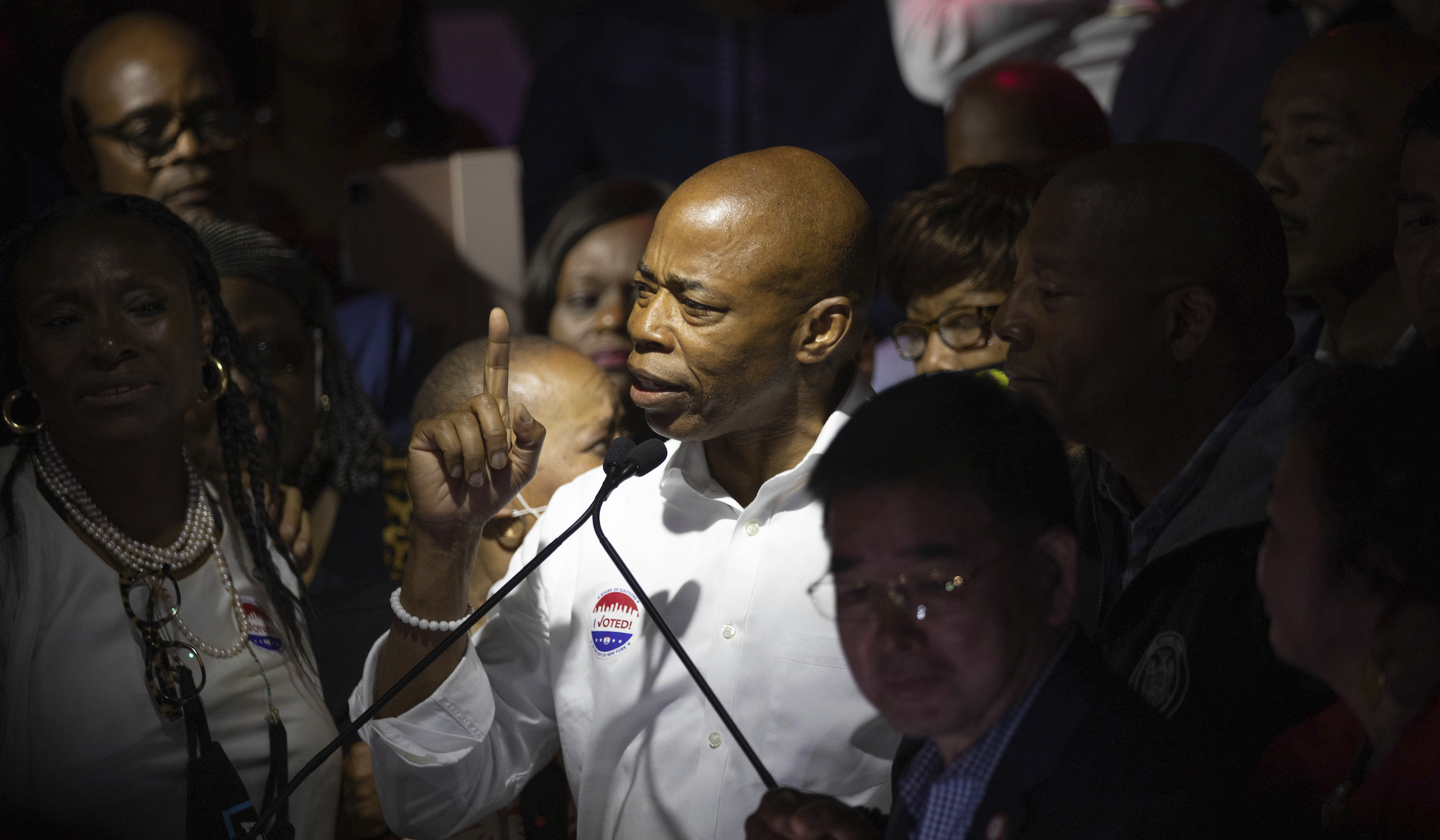 Eric Adams asks why any 17-year-old would be carrying a gun