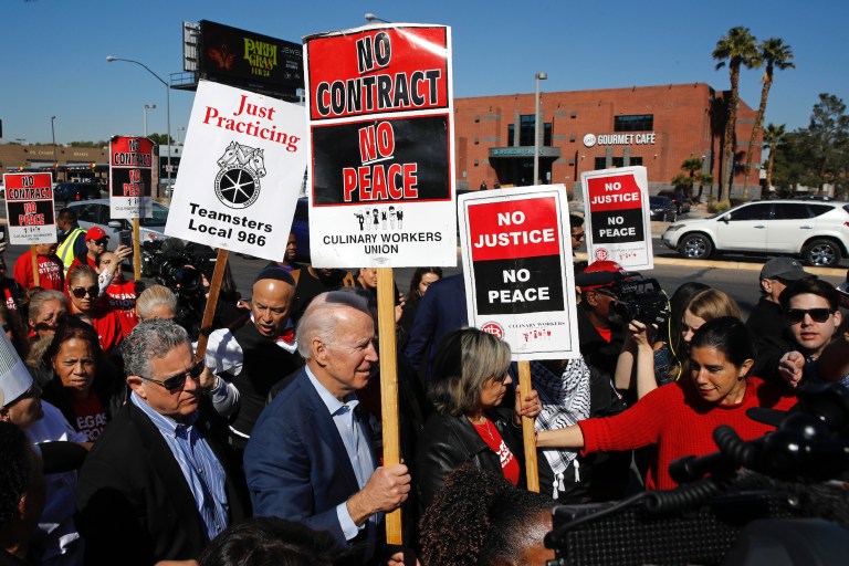 Bernie Sanders trade pitch: Trump will clobber Biden for NAFTA in Rust Belt states