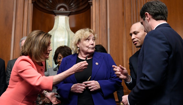‘No one’s giggling around here’: Democrats defend impeachment ceremony