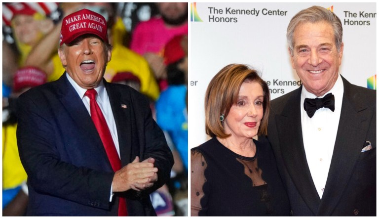 Trump mocks Nancy Pelosi following attack on her husband Paul