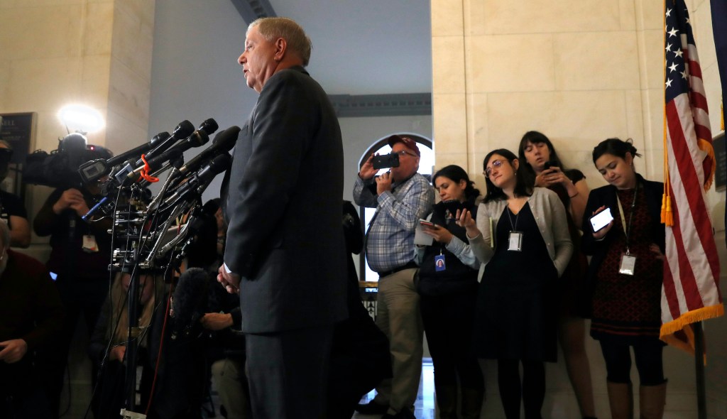 Lindsey Graham says Republicans will question House impeachment Democrats about whistleblower coordination