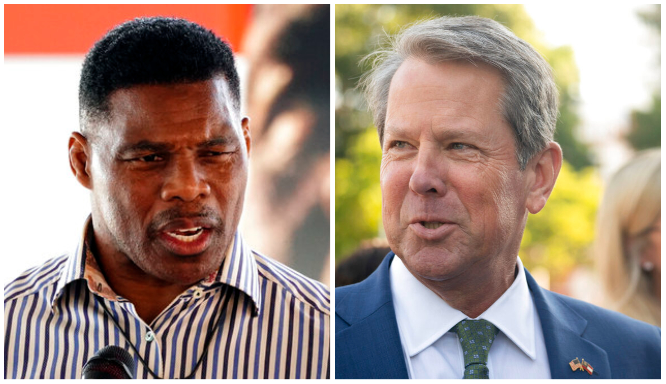 Split-ticket Georgia voters keeping Walker from victory while reelecting Kemp