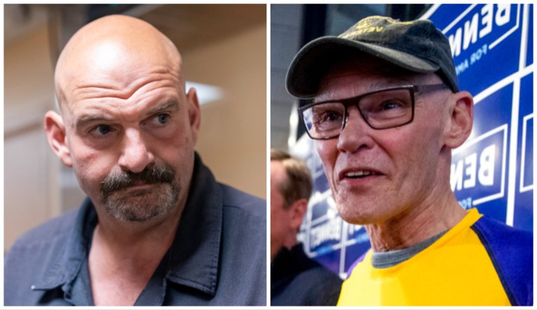 Fetterman knocks Democratic strategist James Carville for voicing Biden electability concerns
