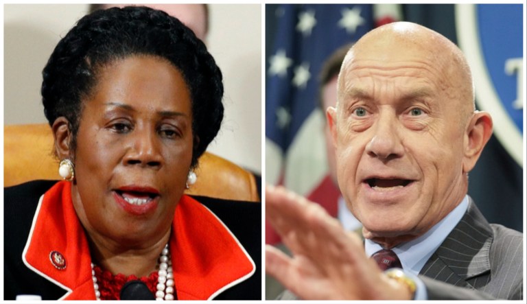 Rep. Sheila Jackson Lee (D-TX) and John Whitmire.
