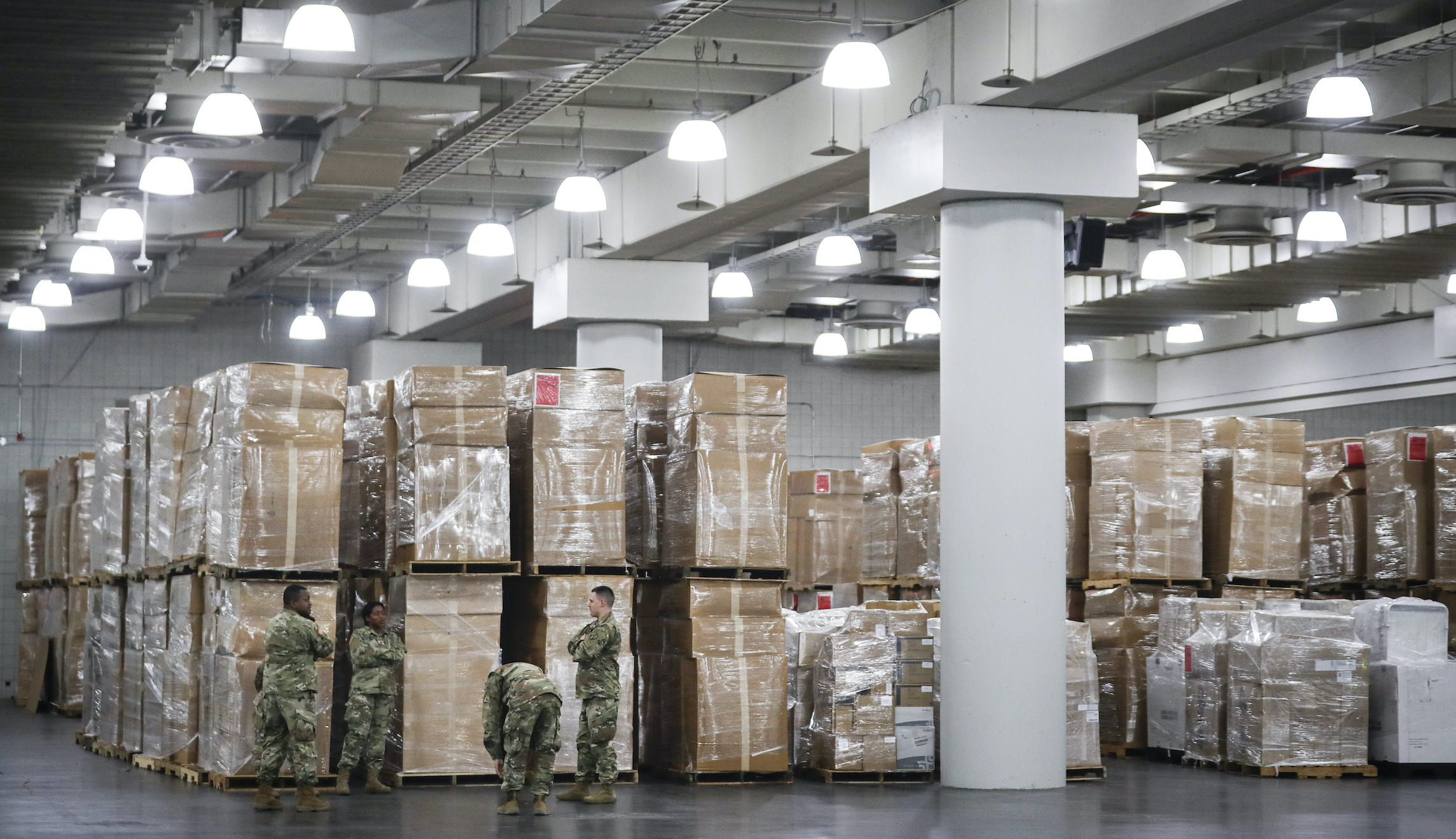 Military gives coronavirus patients chloroquine and surges assets to New York City