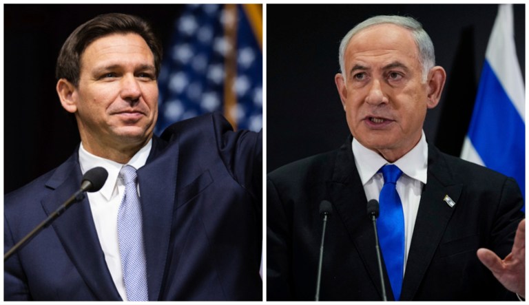 Netanyahu expresses interest in meeting with DeSantis on Israel trip this week