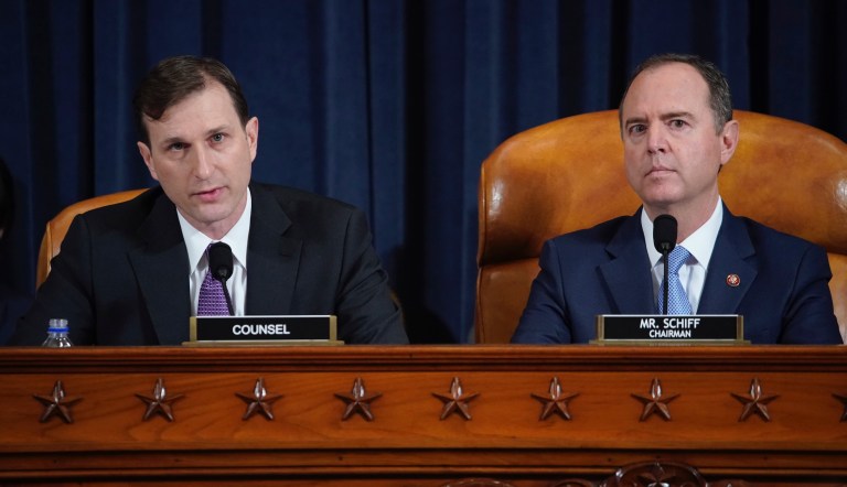 Top impeachment investigator steps down from House Intelligence Committee