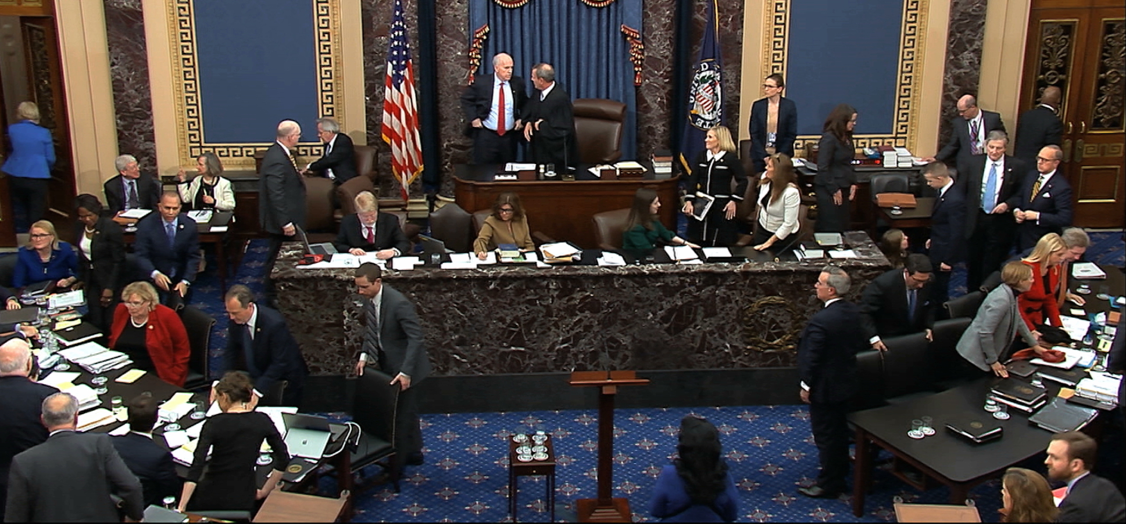 WATCH: Trump team begins impeachment defense