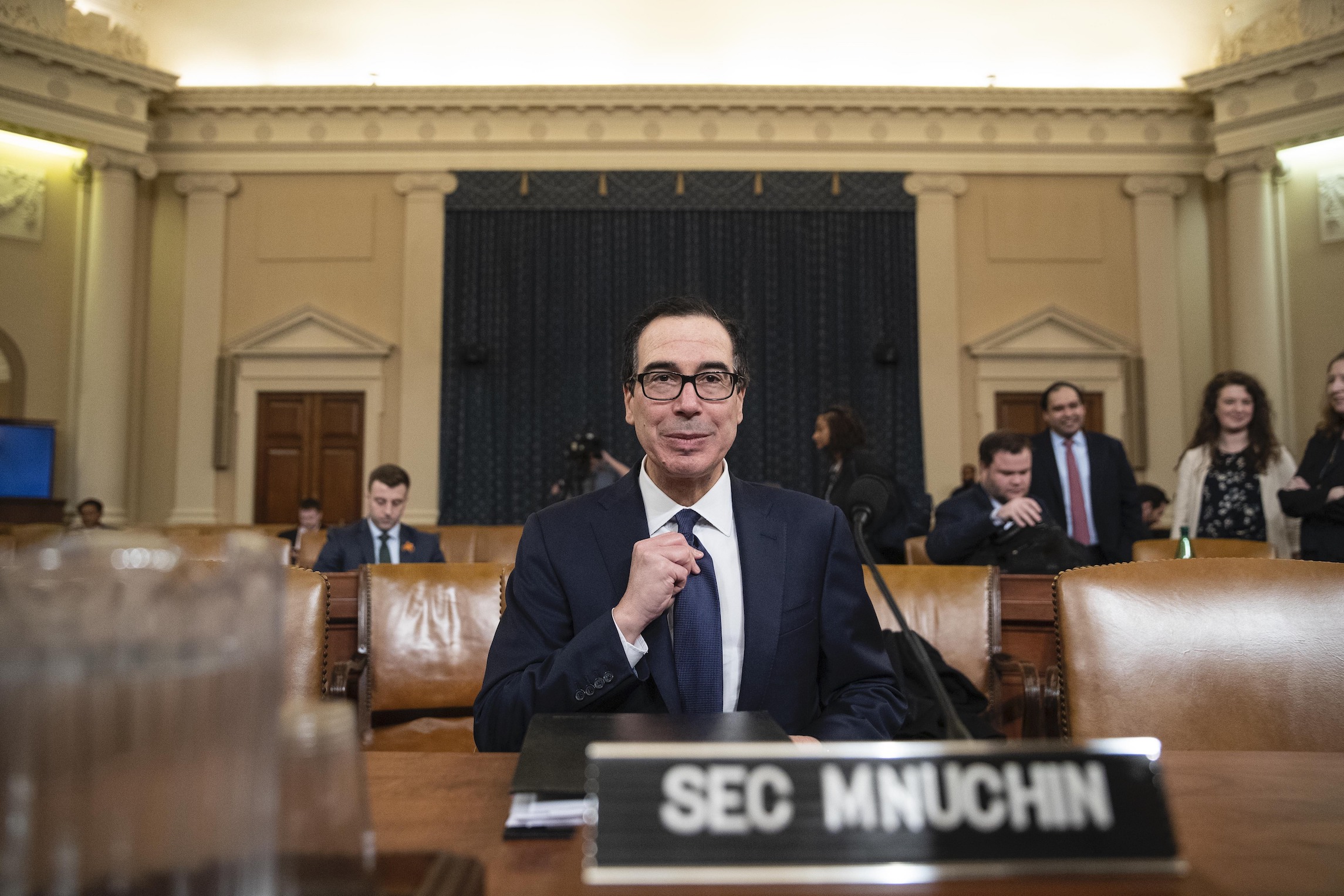 No plans to lower China tariffs over coronavirus outbreak, Mnuchin says