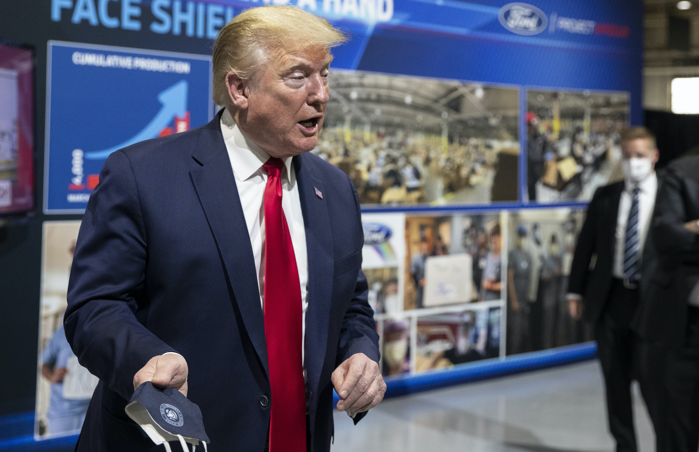 Trump steps on his own feet with virus numbers gimmick