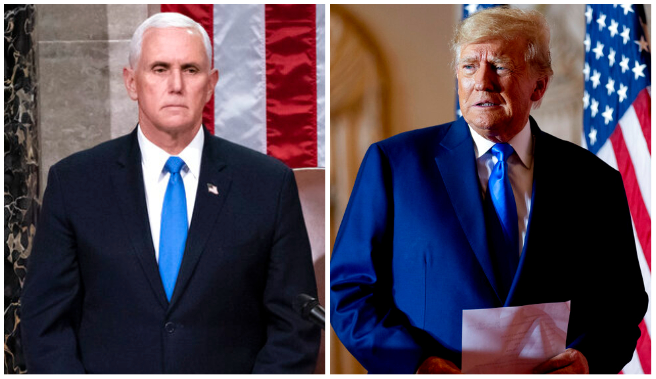 Pence says ‘history will hold’ Trump accountable for Jan. 6 in Gridiron speech