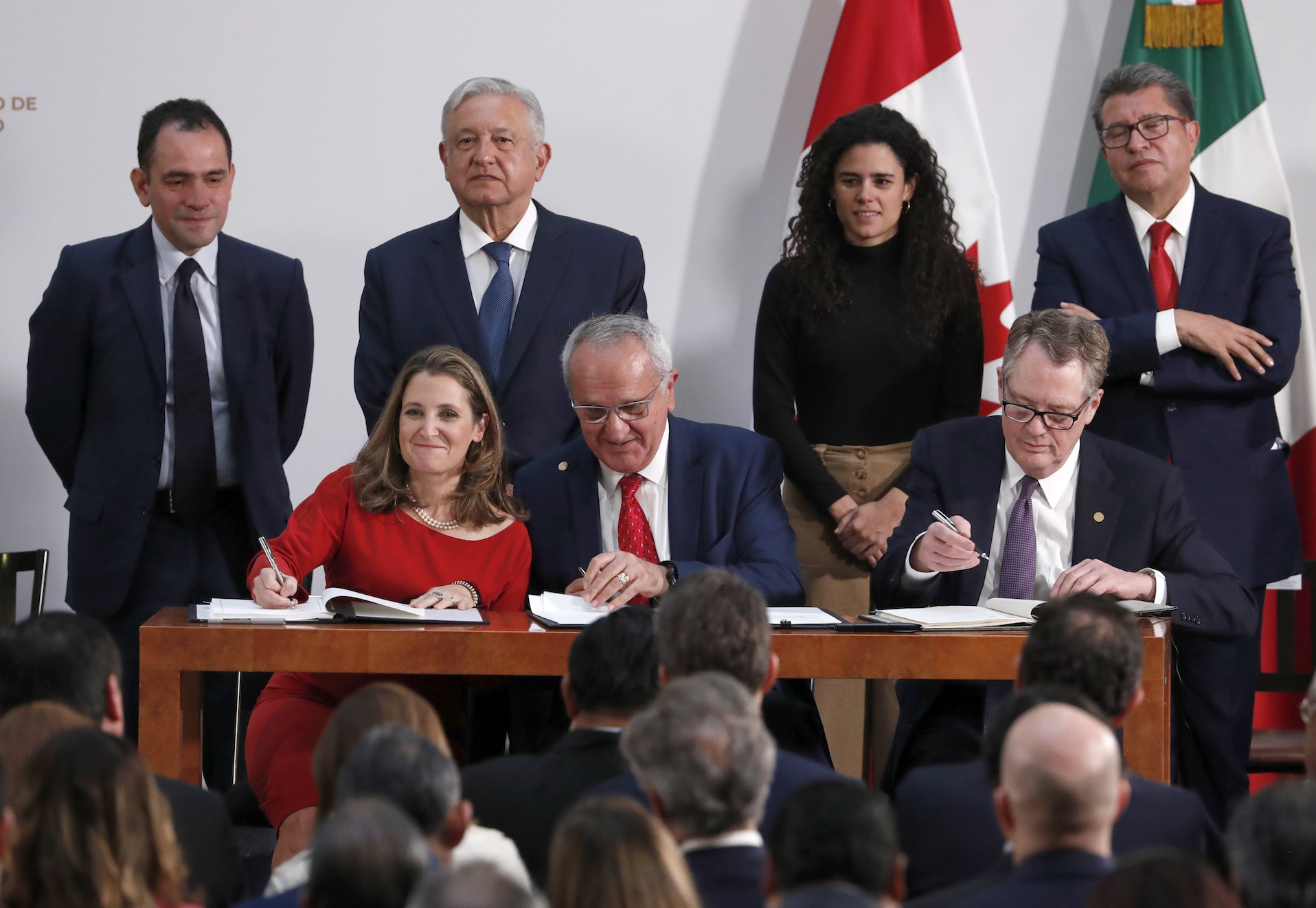 Last-minute deal between Mexico and US unions paved way for vote on Trump NAFTA rewrite